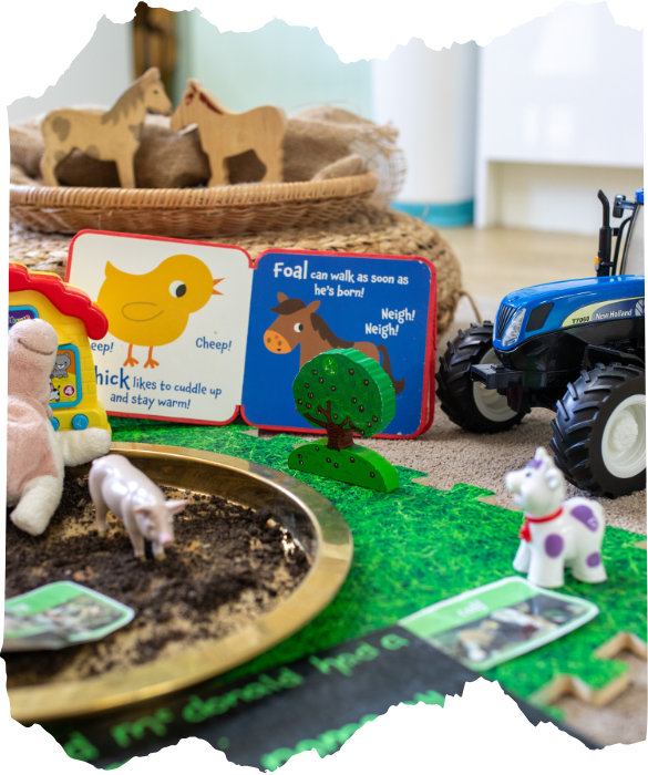 register for a place at nursery in Accrington